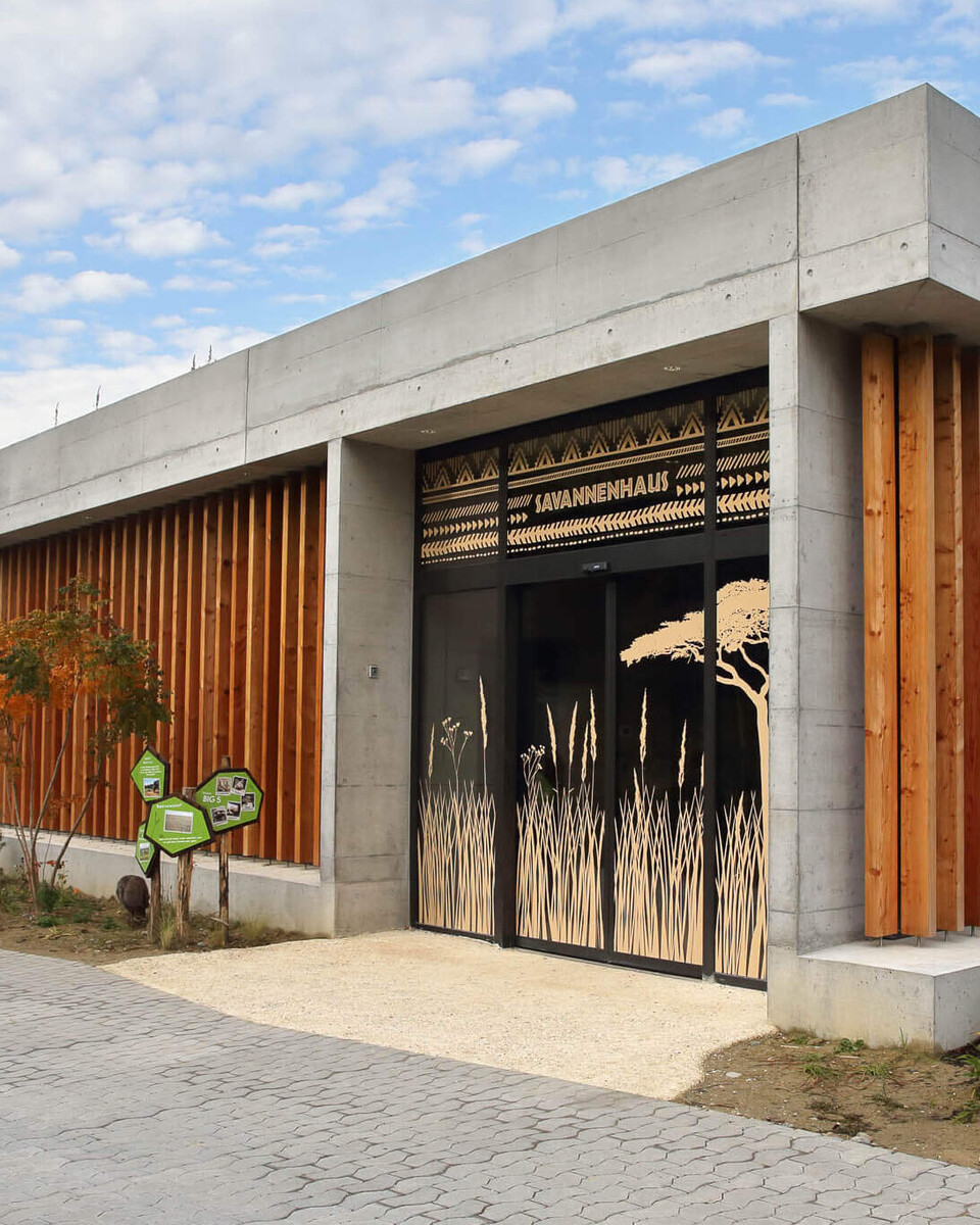 Savannenhaus Zooareal