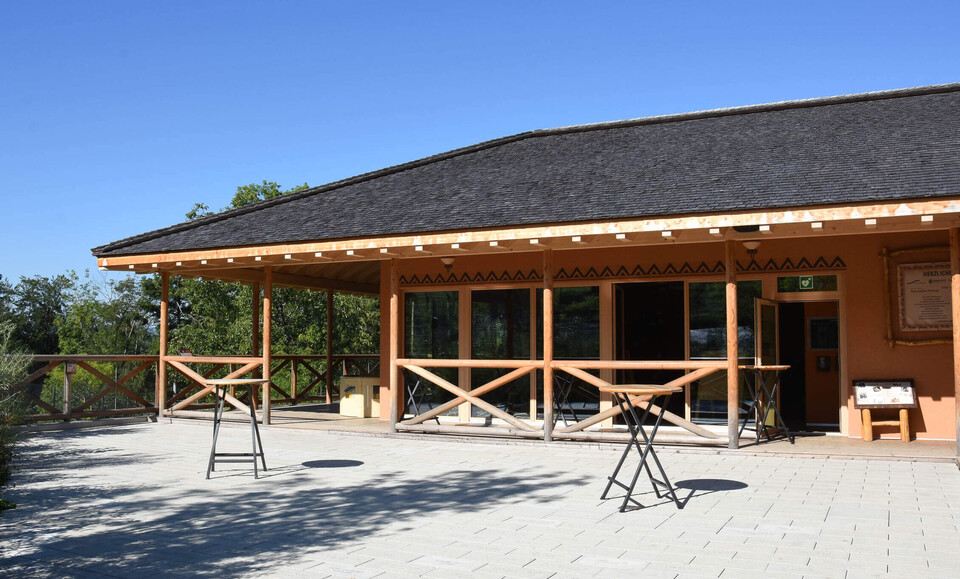 Löwenanlage Zooareal